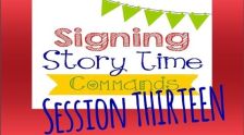Embedded thumbnail for Signing Story Time Session 13: Commands