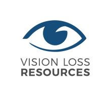 Vision Loss Resources with an eye icon.