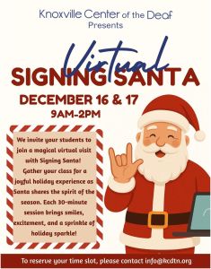 Virtual Signing Santa