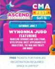CMA Fest Free Concert Flyer